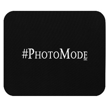 Discover Hashtag PhotoMode By Raider Warrior Mouse Pads