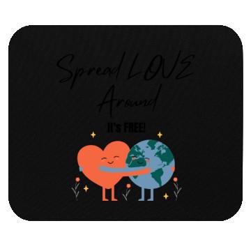 Discover Spread Love Around Mouse Pads