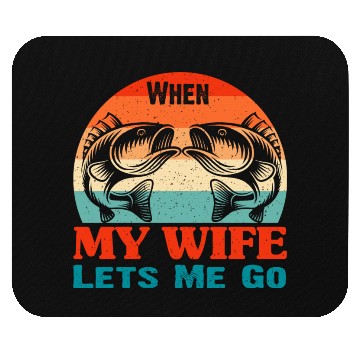Discover Wife Mouse Pads