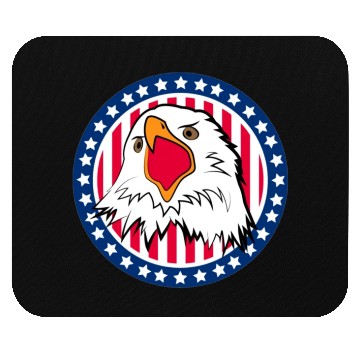 Discover Red White and Blue For You Mouse Pads