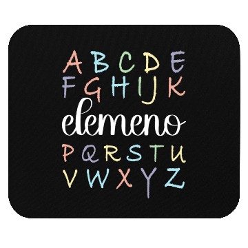 Discover ABC Elemeno, Kindergarten Teacher, Teacher Mouse Pads
