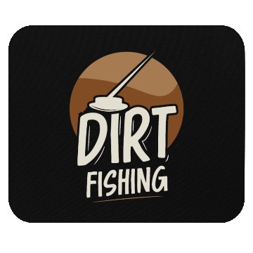 Discover Dirt Fishing Metal Detecting Detection Detector Mouse Pads