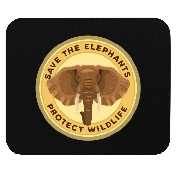 Discover Save The Elephants - World Elephant Day Mouse Pads
