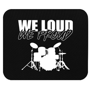 Discover We Loud Musician Gift Mouse Pads