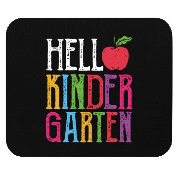 Discover Hello Kindergarten Back To School Mouse Pads