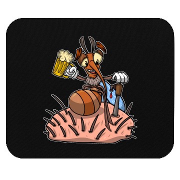 Discover Insect Mosquito Drinking Beer Mosquitoes Mouse Pads