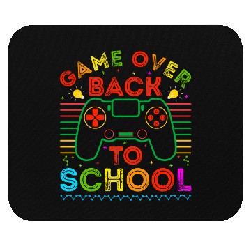 Discover Back to School Funny Game Over Teacher Student Mouse Pads