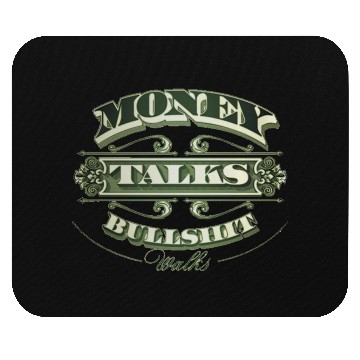 Discover Money Talks Mouse Pads