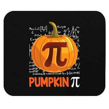 Discover Pumpkin Pi Math Halloween Thanksgiving Funny Pi Mouse Pads