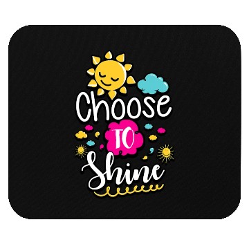 Discover Choose To Shine Teacher Growth Mindset Mouse Pads