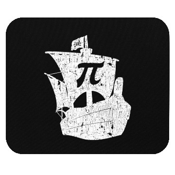 Discover Pi Pirate Ship Math Geek STEM Teacher 3 14 Pi Day Mouse Pads