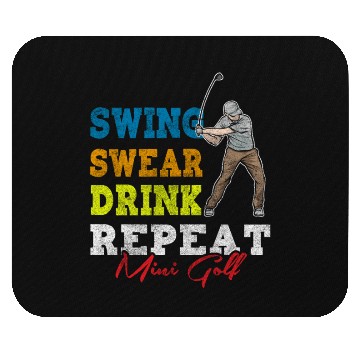 Discover Mini Golf Course Golf Golf Mouse Pads