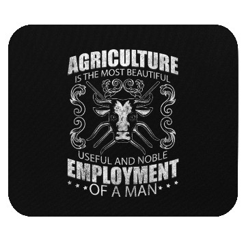 Discover Agriculture Nature Pigs Mouse Pads