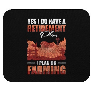 Discover Agriculture Commercial Vehicle Fields Tractor Mouse Pads