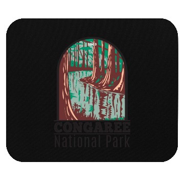 Discover Congaree National Park South Carolina Mouse Pads