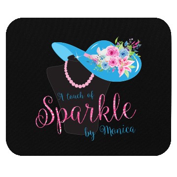 Discover Sparkle by Monica Hat Jewelry Display Mouse Pads