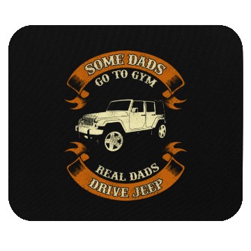 Discover Some dads jeep marge Mouse Pads
