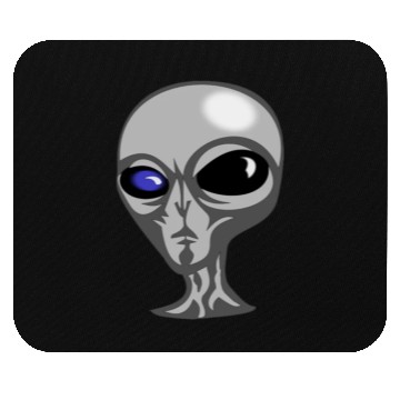 Discover Roswell New Mexico Grey Alien Mouse Pads