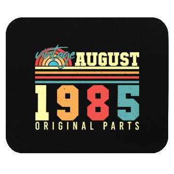 Discover Birthday Greeting For 1985 August Mouse Pads