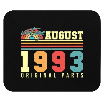 Discover Year Of Construction August 1993 Mouse Pads