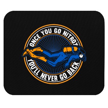 Discover Scuba Diving Diver Mouse Pads