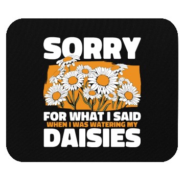 Discover Daisy Garden Gardening Gardener Mouse Pads