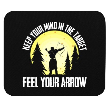 Discover Archery Archer Bowman Mouse Pads