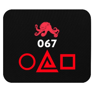 Discover Player Number 067 Classic Mouse Pads