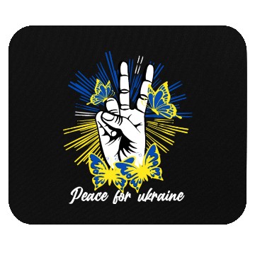 Discover Peace in Ukraine Mouse Pads