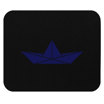 Discover Paper Boat / Paper Ship / Icon Mouse Pads