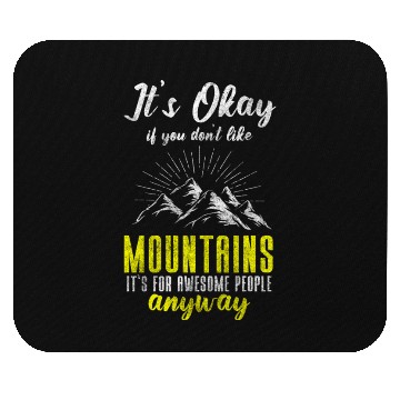 Discover Mountaineering Summit Mouse Pads