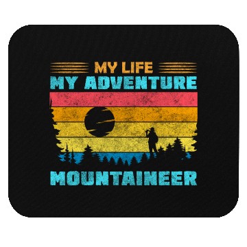 Discover Mountaineering Nature Summit Mountains Mouse Pads