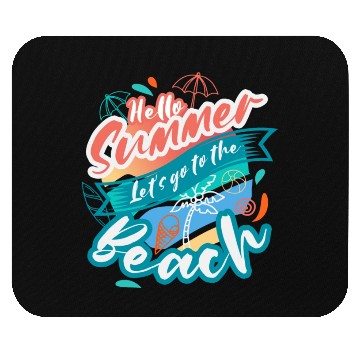 Discover hello summer Mouse Pads