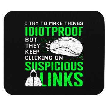 Discover Cyber Security Suspicious Links Phishing Mouse Pads