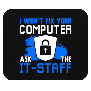 Discover Cyber Security Funny Computer Mouse Pads