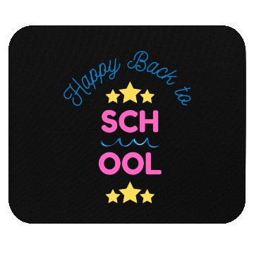 Discover Happy Back To School Mouse Pads