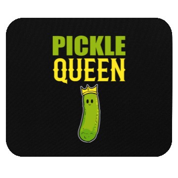 Discover Pickle Queen Head Chef Gift Mouse Pads