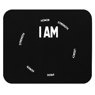 Discover I AM BLACK HISTORY Mouse Pads