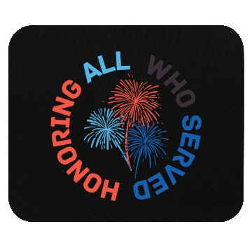 Discover Thank You Veterans l Veterans Day Gift Idea Mouse Pads