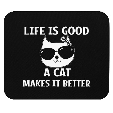 Discover a Cat makes it better Cat Lover Animal Mouse Pads