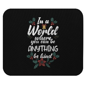 Discover Christmas December Santa Claus Reindeer Mouse Pads