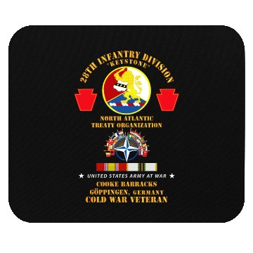 Discover Army 28th Inf Div NATO Goppingen Germany w COLD SV Mouse Pads
