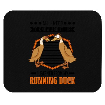 Discover Indian Runner Duck Running Mouse Pads