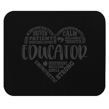 Discover Educator Teacher appreciation subway art Mouse Pads