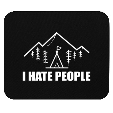 Discover I Hate People Introvert Gift Mouse Pads