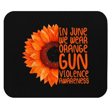 Discover We Wear Orange Gun Violence Awareness Day Mouse Pads