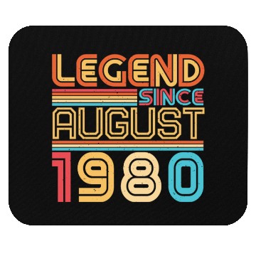 Discover Year Of Construction August 1980 Mouse Pads