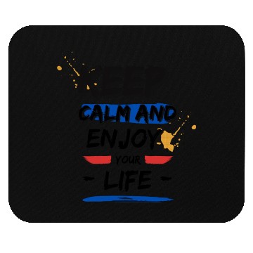 Discover Keep calm Mouse Pads