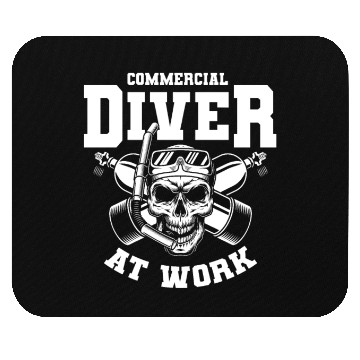 Discover Scuba Diving Diver Mouse Pads