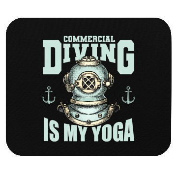 Discover Scuba Diving Diver Mouse Pads